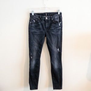7 For All Mankind Ankle Skinny Jeans